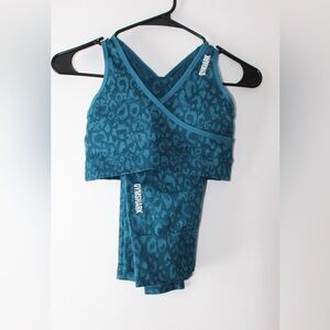 Gymshark Teal Activewear Set